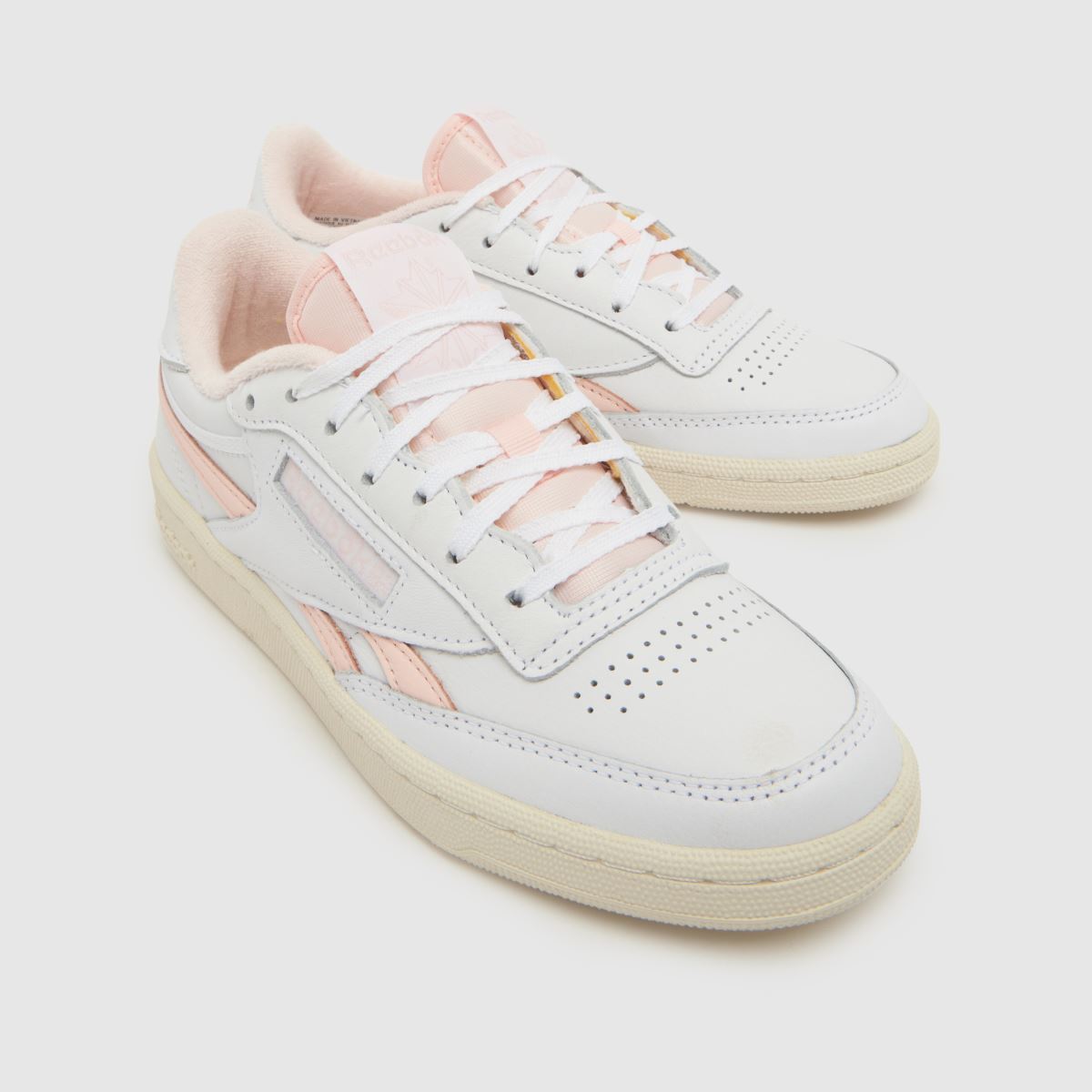 Reebok Club C Revenge in White & Pink Reebok Club C Revenge 4