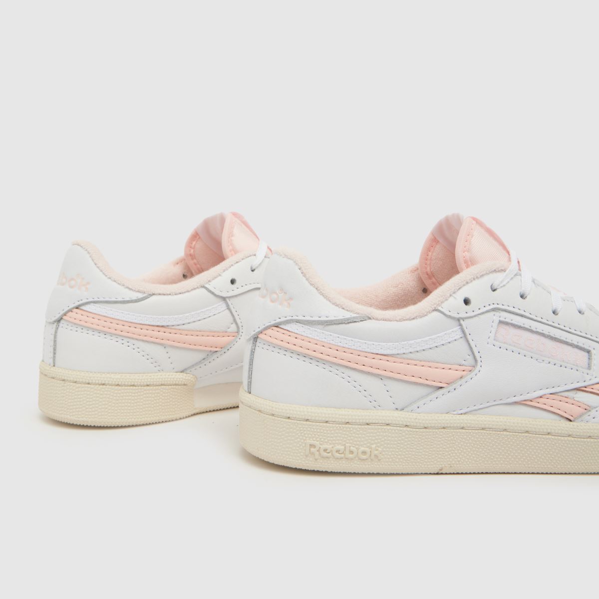 Reebok Club C Revenge in White & Pink Reebok Club C Revenge 7