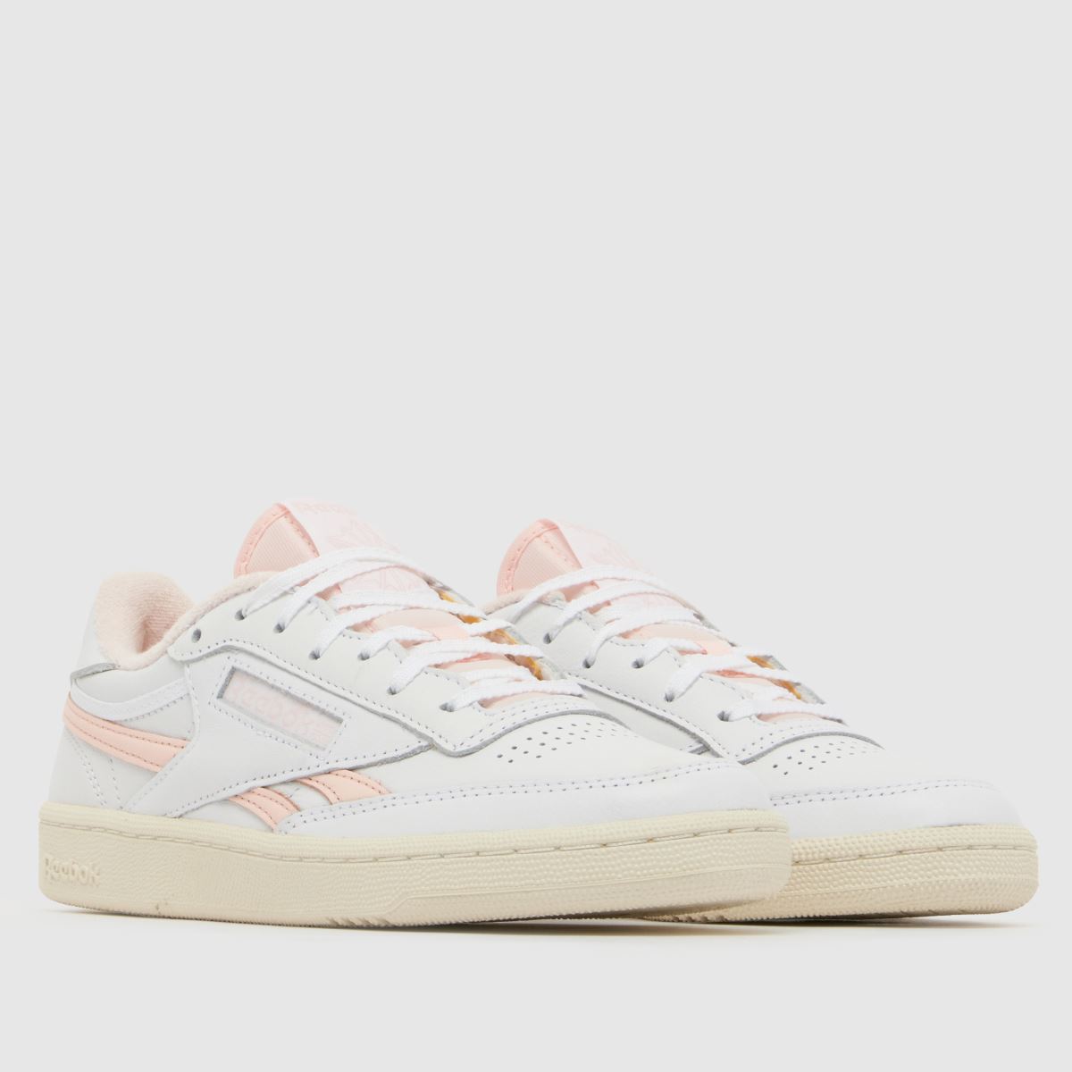 Reebok Club C Revenge in White & Pink Reebok Club C Revenge 8