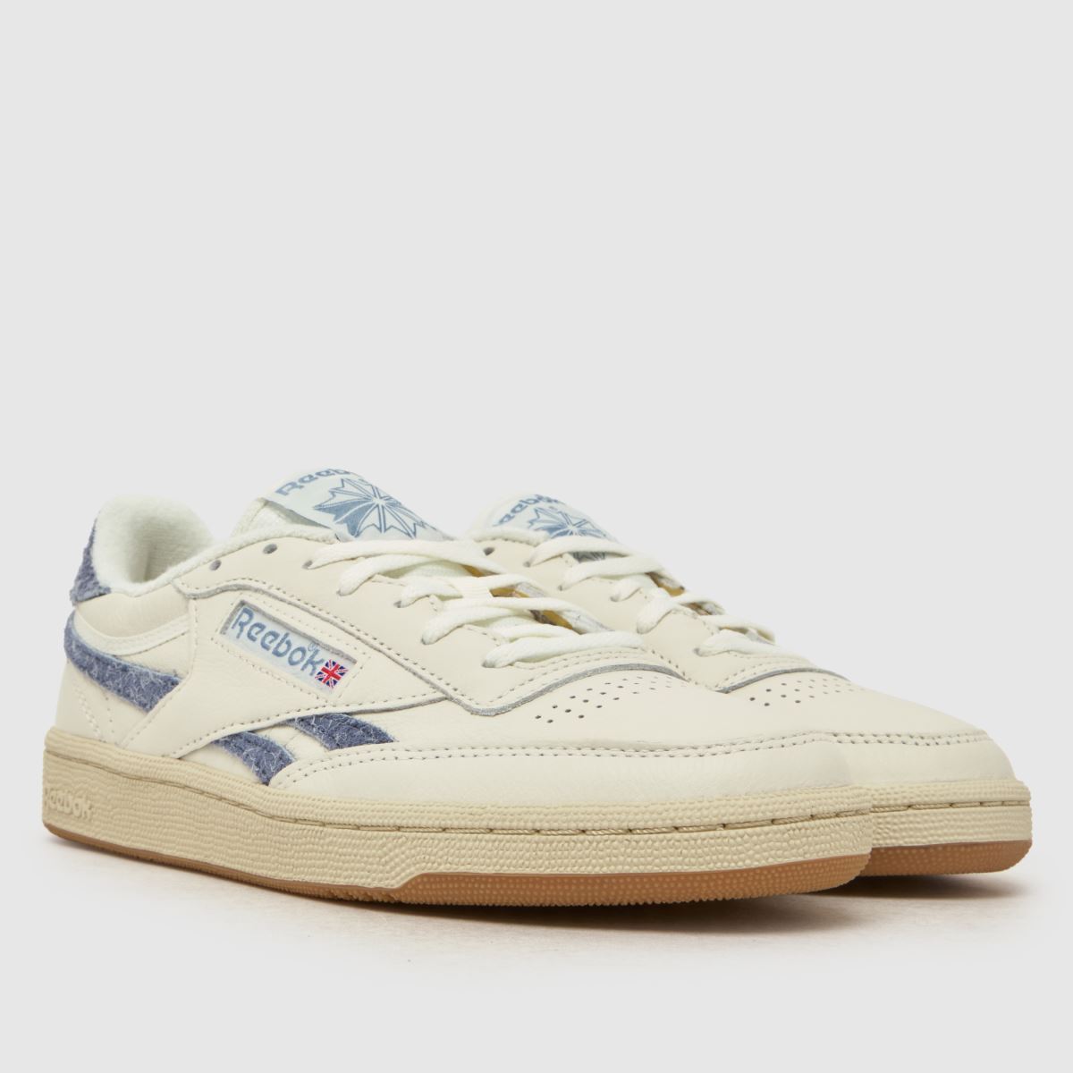 Reebok Club C Revenge in White & Blue Reebok Club C Revenge 3