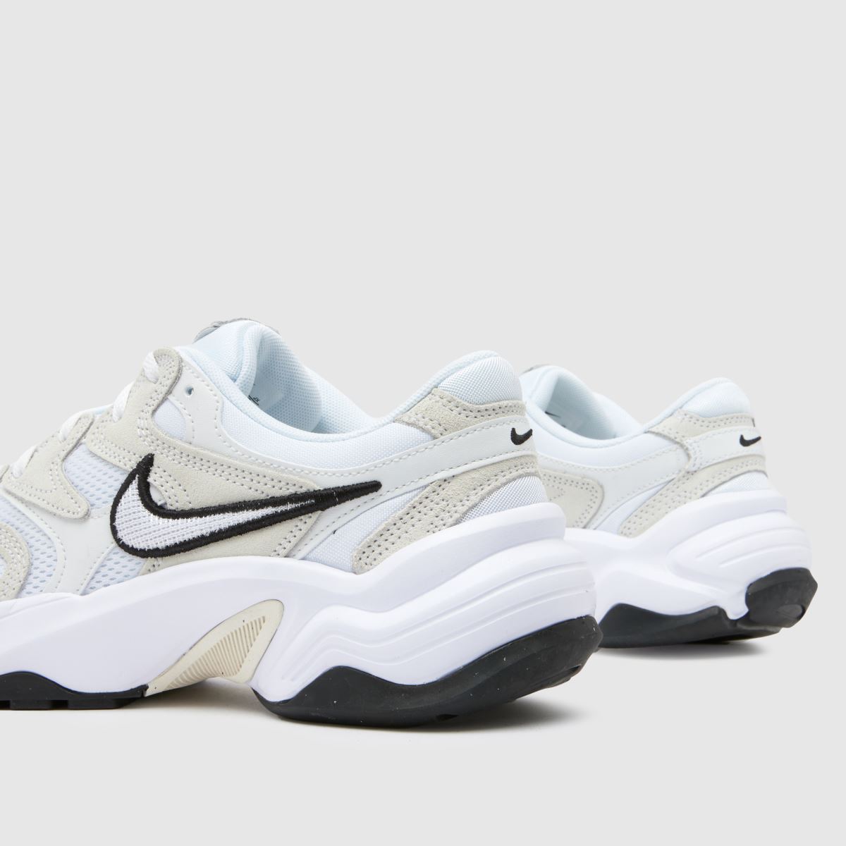 Womens White Nike AL8 Trainers schuh