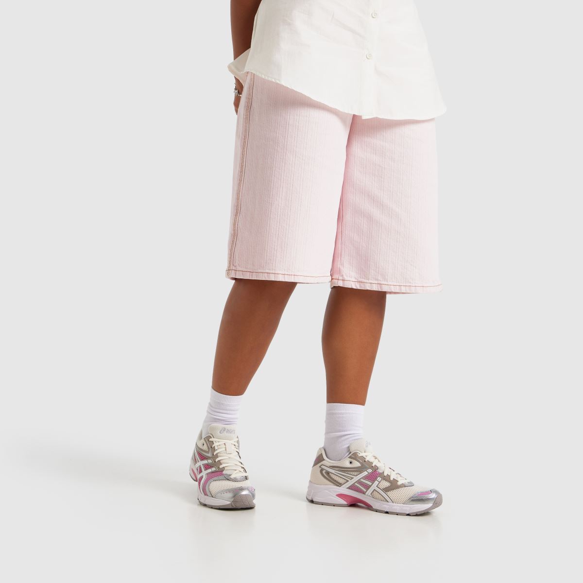 ASICS GEL-DS 14 in White & Pink ASICS GEL-DS 14 8