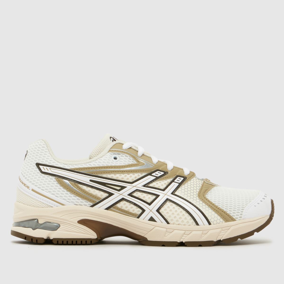 ASICS GEL-DS 14 Trainers in White & Brown