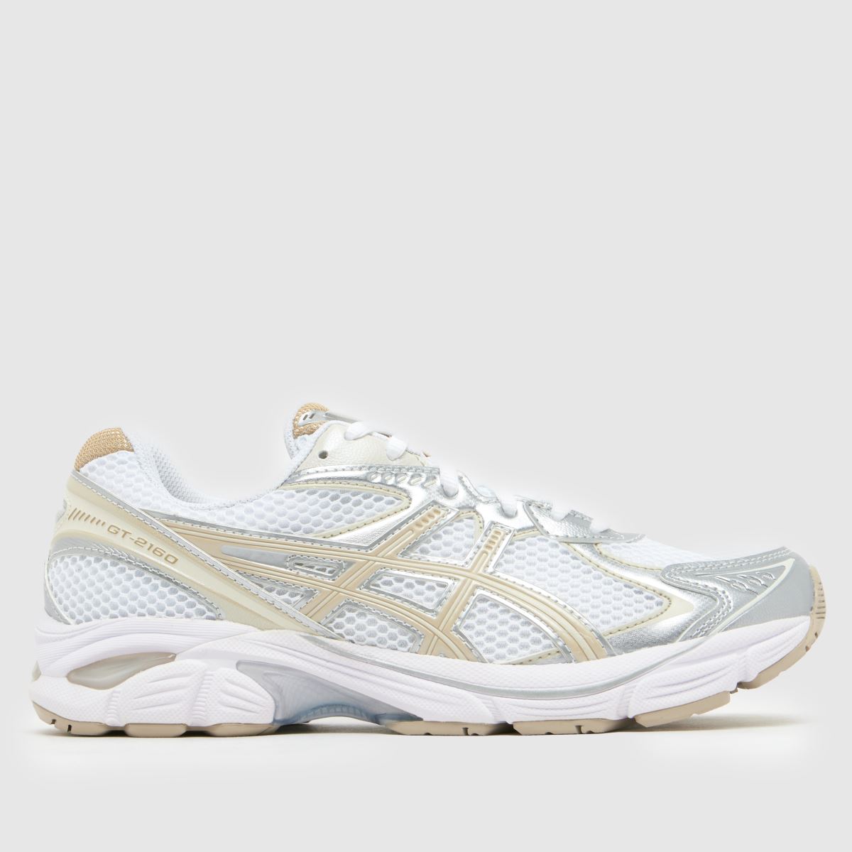 ASICS GT-2160 Trainers in White & Beige