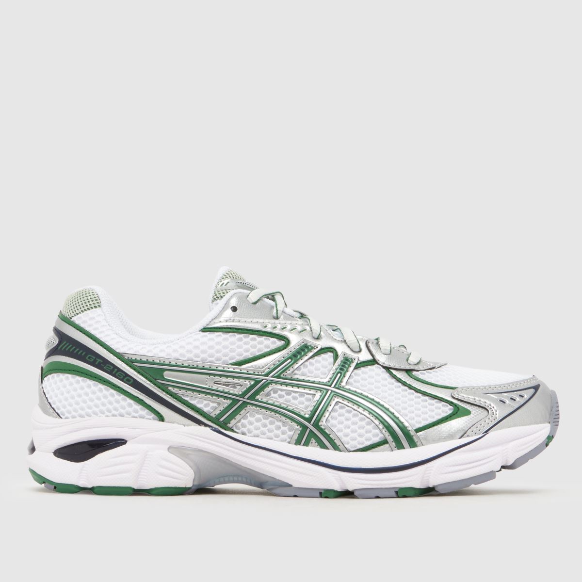 ASICS GT-2160 Trainers in White & Green