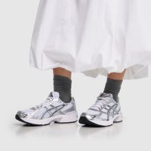 ASICS GEL-1130 in White & Silver ASICS GEL-1130,2 of 4