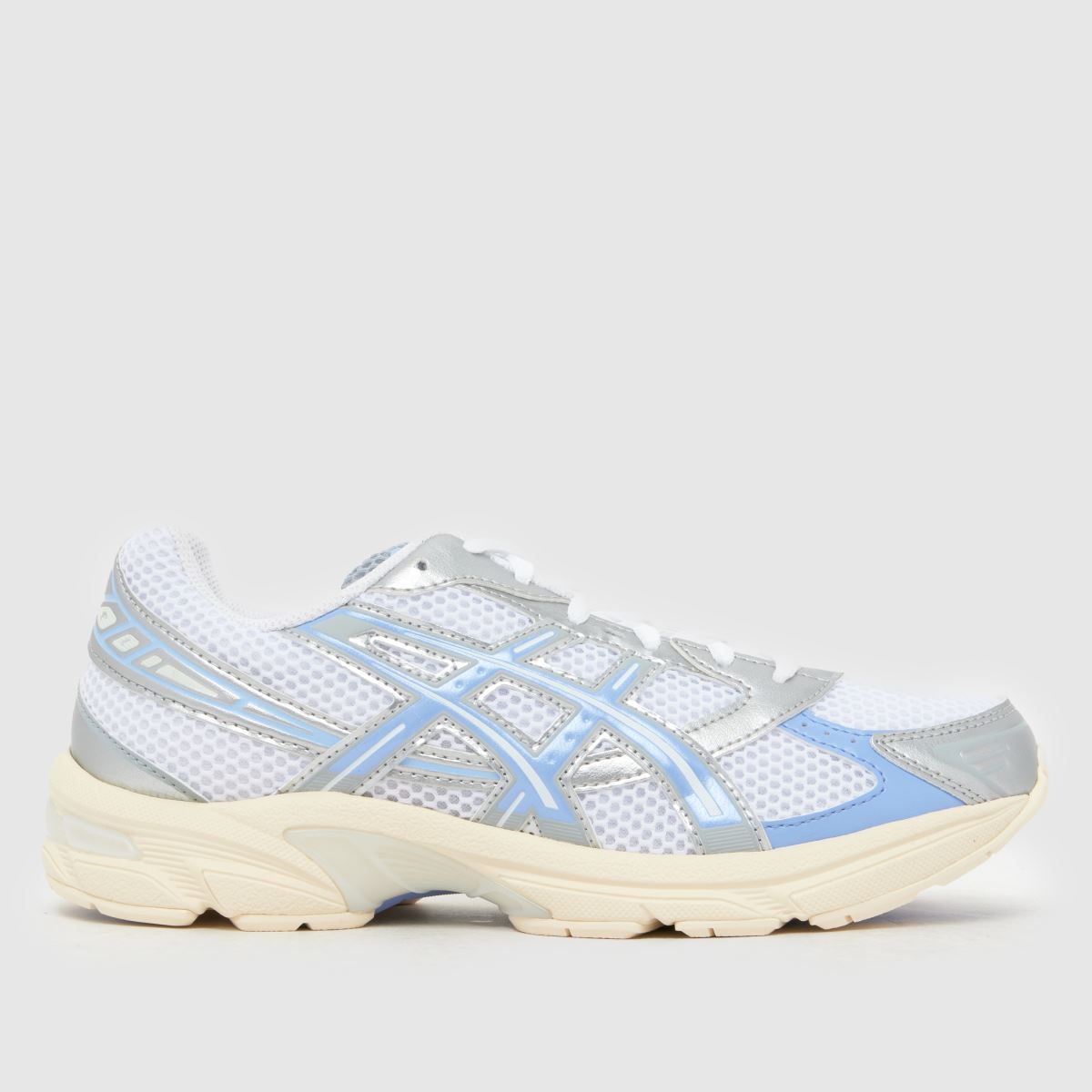 ASICS GEL-1130 Trainers in White & Blue
