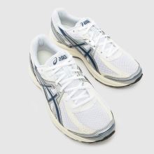 ASICS JOG 100S in White & Navy ASICS JOG 100S,3 of 4
