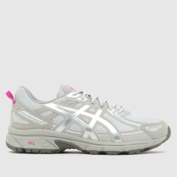 ASICS Light Grey GEL-Venture 6 Womens Trainers