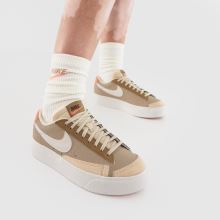 nike blazer low khaki