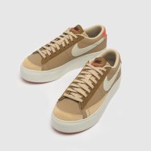 nike blazer low khaki