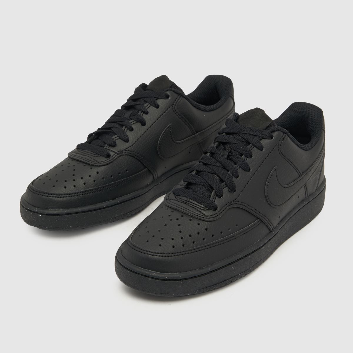 Nike Court Vision Trainers in Black