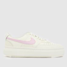 Nike Court Vision Alta in Beige Multi Nike Court Vision Alta,1 of 4