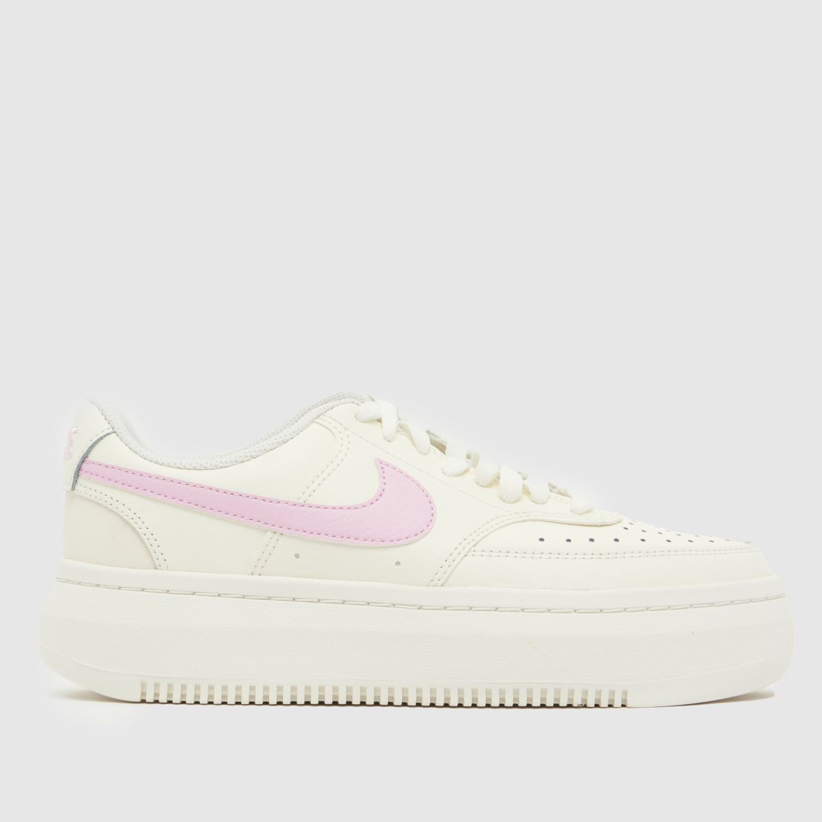Nike Court Vision Alta Trainers in Beige Multi