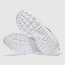 white and gold nike thea