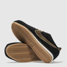 nike black gold cortez