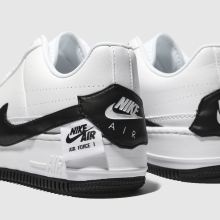 nike air force jester white black