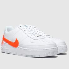air force weiß orange