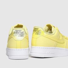 womens yellow nike air force 1