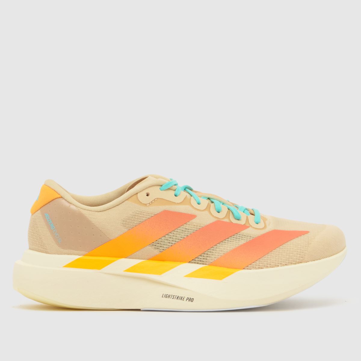 adidas Adizero Evo SL Trainers in Beige Multi