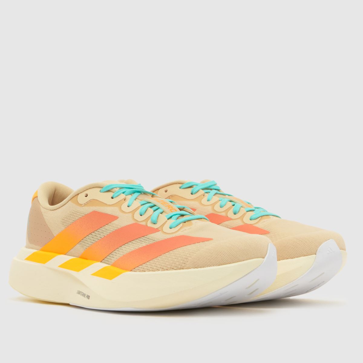 adidas Adizero Evo SL in Beige Multi adidas Adizero Evo SL 7