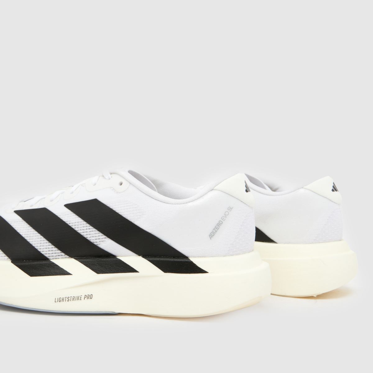 adidas Adizero Evo SL in White & Black adidas Adizero Evo SL 7