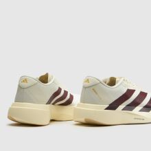 adidas Adizero Evo SL in White & Burgundy adidas Adizero Evo SL,4 of 4