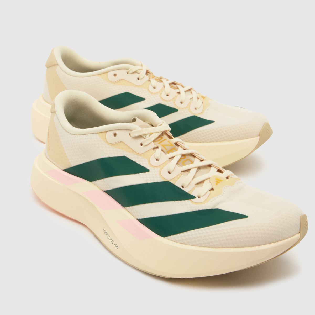 adidas Adizero Evo SL in Off-White Multi adidas Adizero Evo SL 4