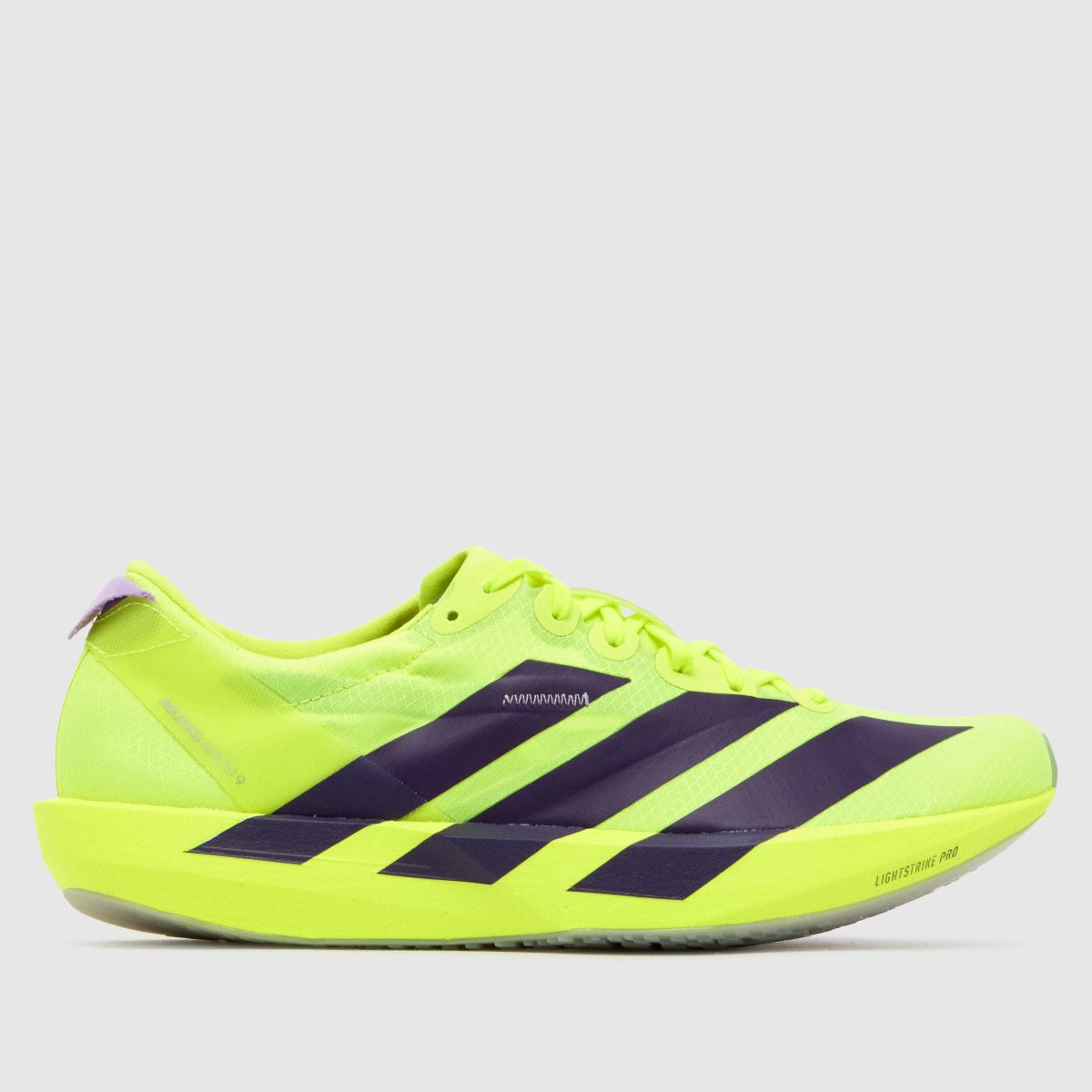 adidas Adizero Adios 9 Trainers in Yellow