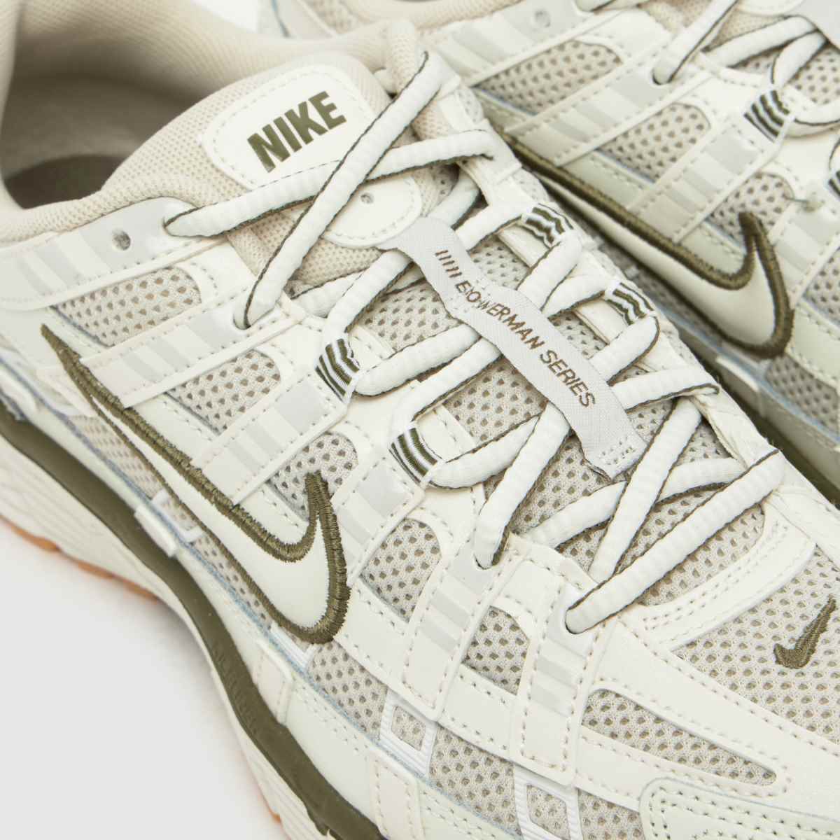 Nike P-6000 in White & Green Nike P-6000 4