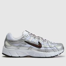 Nike P-6000 in White & Silver Nike P-6000,1 of 4