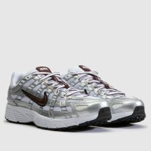 Nike P-6000 in White & Silver Nike P-6000,2 of 4