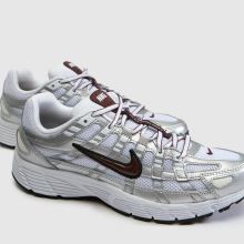 Nike P-6000 in White & Silver Nike P-6000,3 of 4