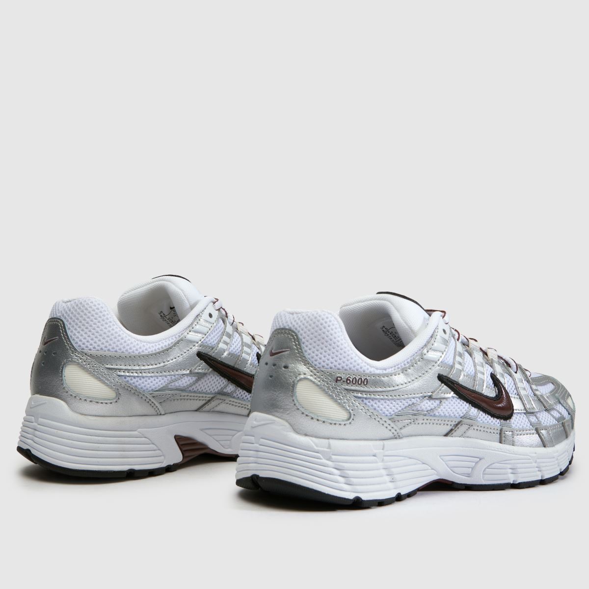 Nike P-6000 in White & Silver Nike P-6000 7