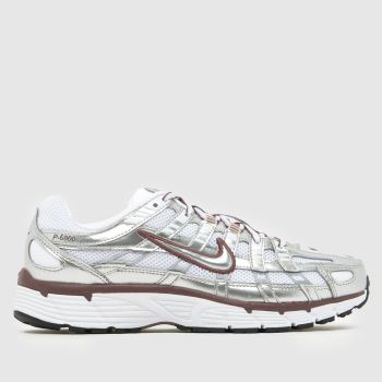 Nike Silver P-6000 Womens Trainers