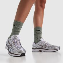 Nike P-6000 in Silver Nike P-6000,2 of 4