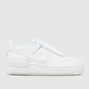 Nike White Air Force 1 Shadow Womens Trainers