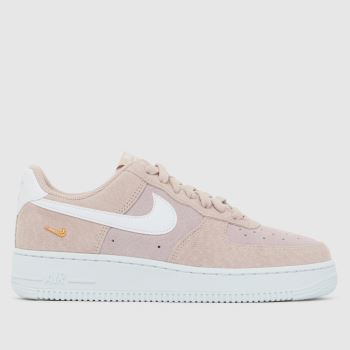 Nike Pink Multi Air Force 1 Womens Trainers