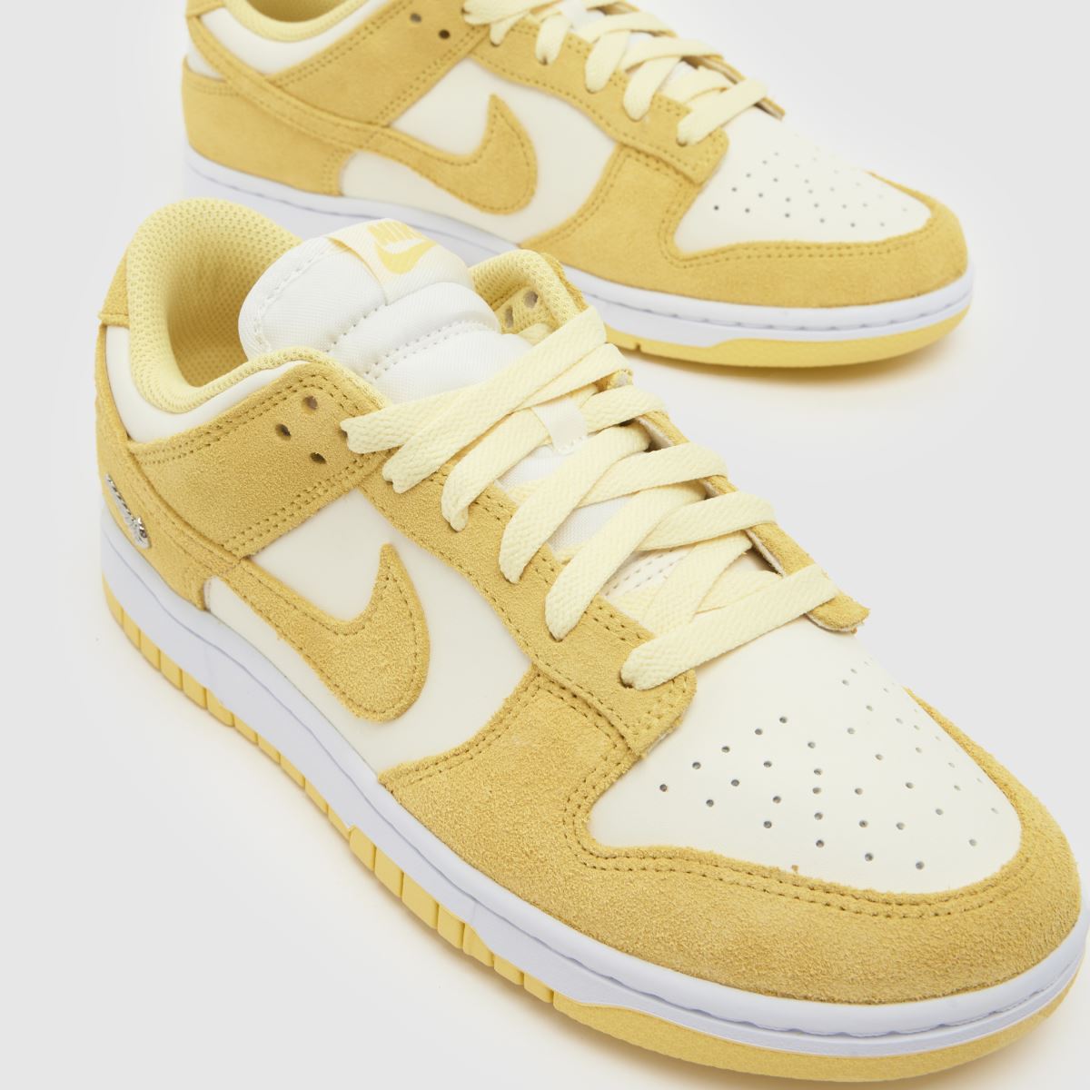 Damen Nike Weiß-gelb Dunk Low Sneaker Nike Dunk Low 4
