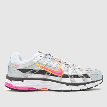 Nike Silver Multi P-6000 Womens Trainers