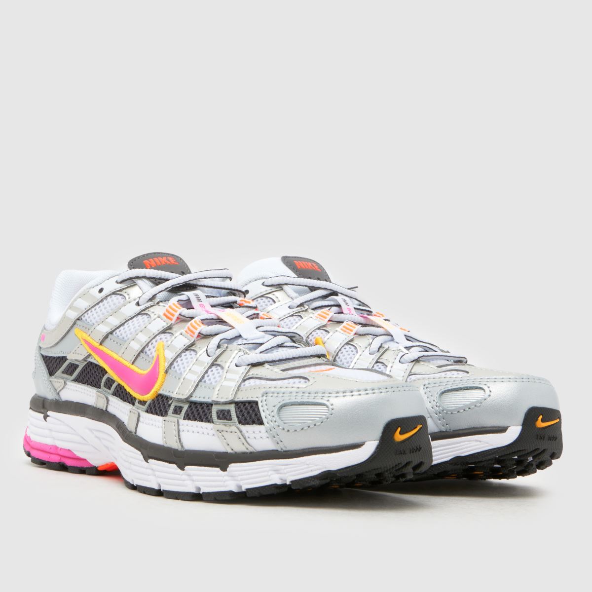 Nike P-6000 in Silver Multi Nike P-6000 3