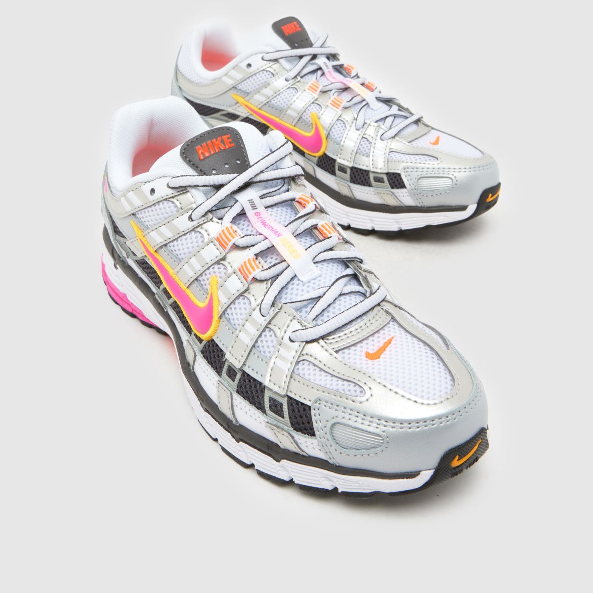 Nike P-6000 in Silver Multi Nike P-6000 4