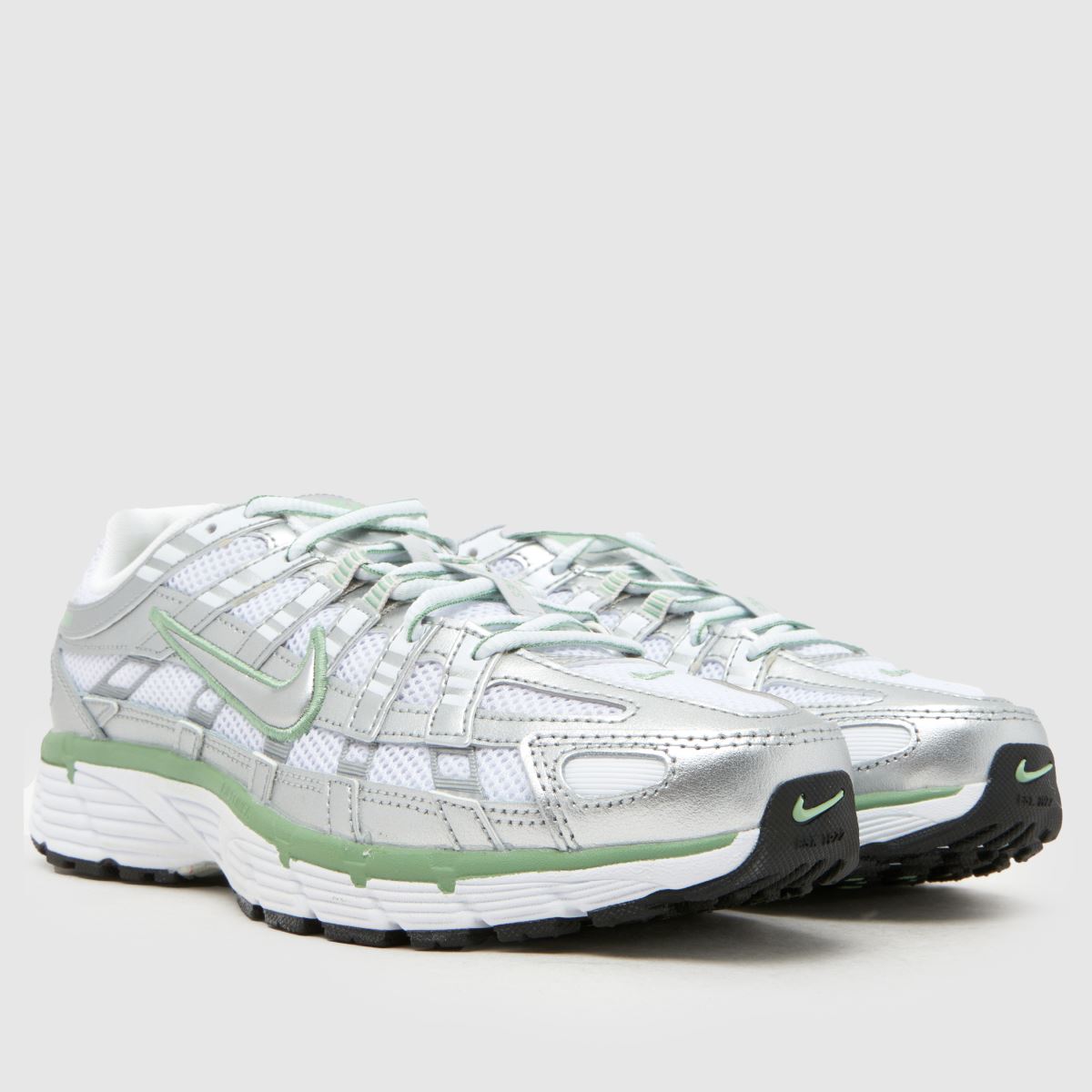 Nike P-6000 in Silver Multi Nike P-6000 3