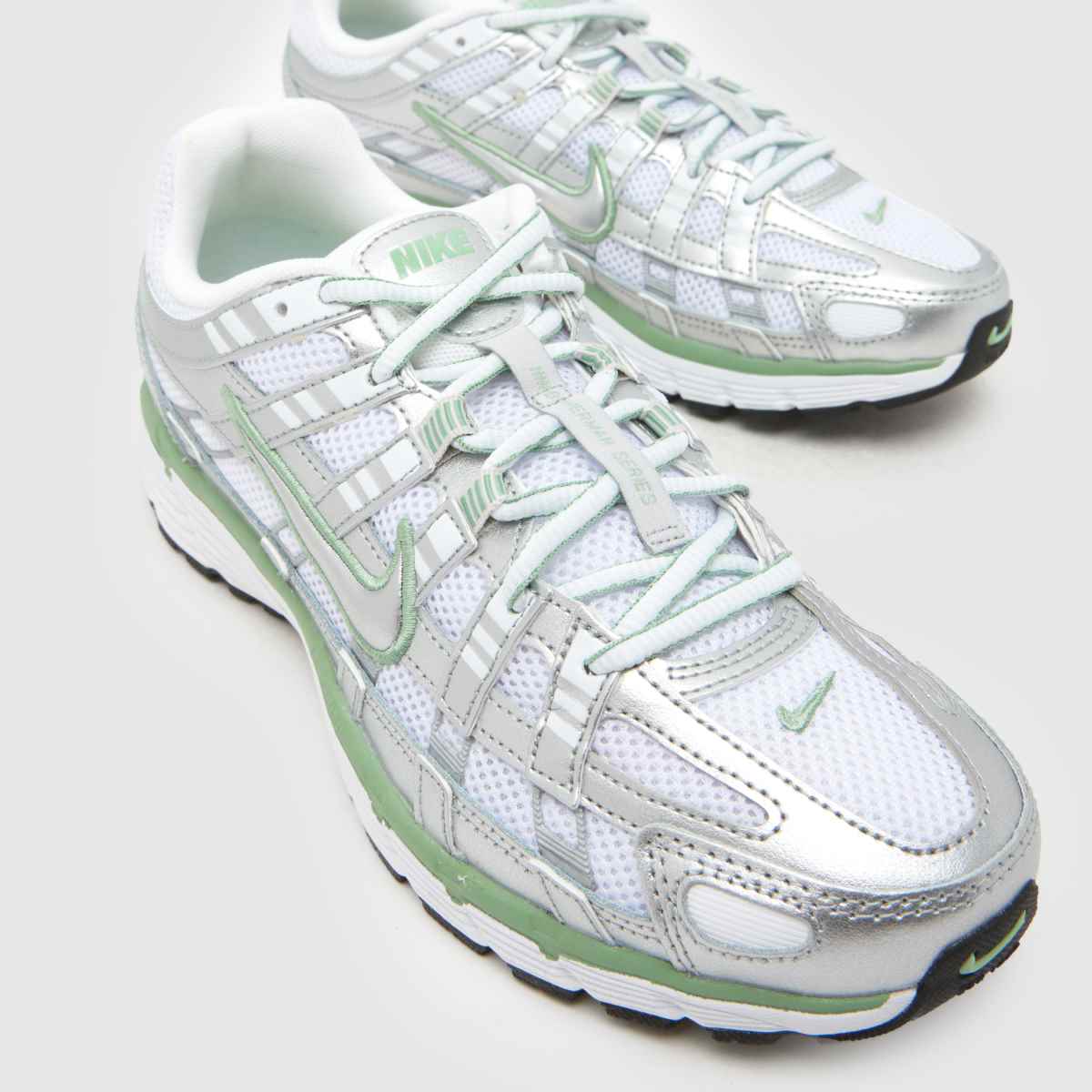 Nike P-6000 in Silver Multi Nike P-6000 4