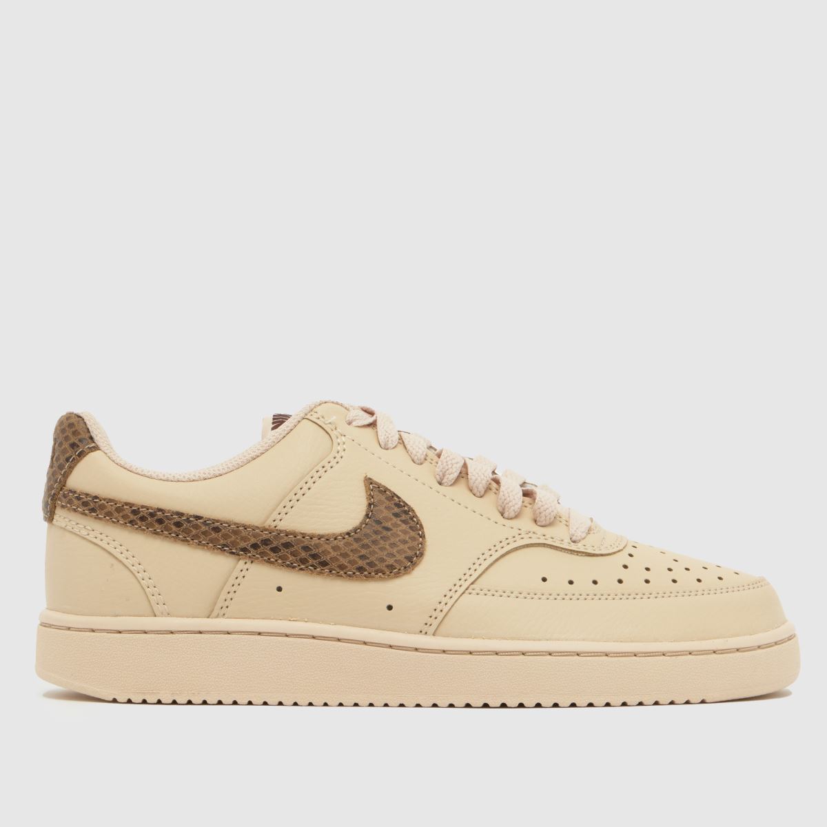 Nike Court Vision Trainers in Beige Multi