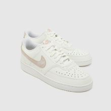 Nike Court Vision in White & Pink Nike Court Vision,3 of 4