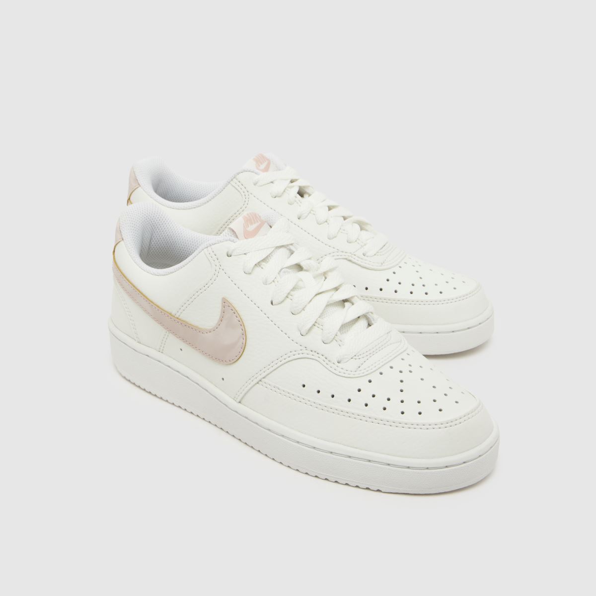 Nike Court Vision in White & Pink Nike Court Vision 4