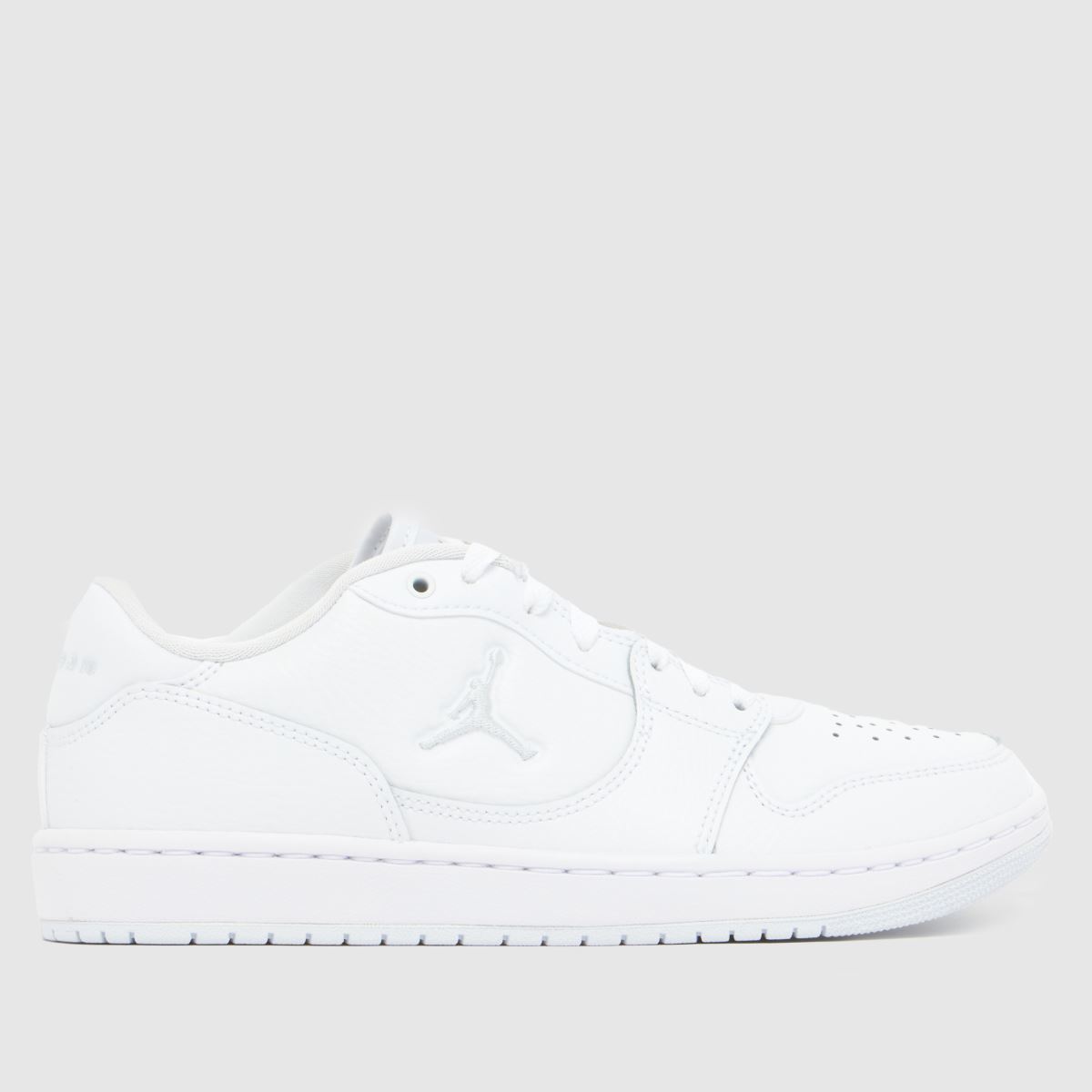 Nike Jordan Court Connect Low Trainers In White, Size: 6 , Schuh