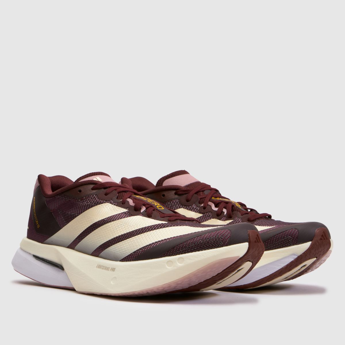 adidas Adizero Boston 13 in Burgundy adidas Adizero Boston 13 3