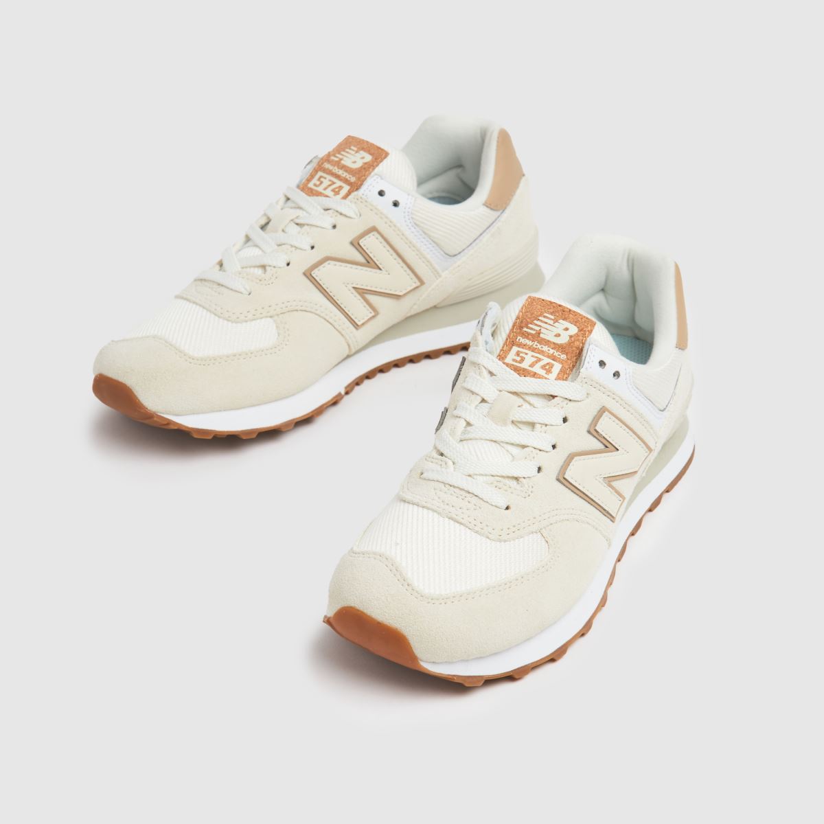 Womens Stone New balance 574 Trainers schuh